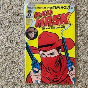 Vintage Red Mask of the Rio Grande Comic
